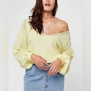 NWT Free People Riptide Sweater Size XS